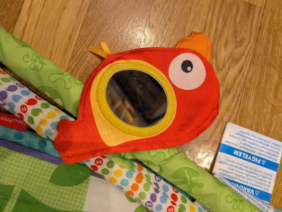 Mata z pałąkami Fisher Price 0+ lusterko
