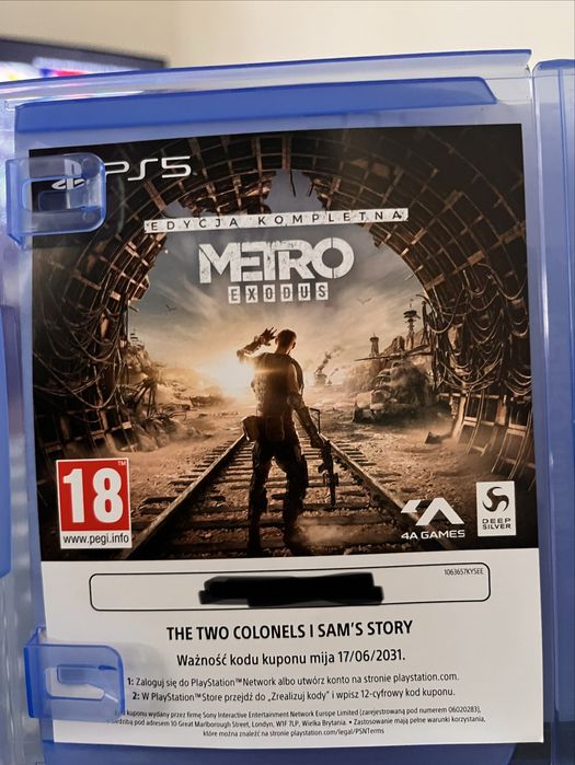 Gry PS4 oraz PS5 FarCry6, Metro Exodus, Endling, Hogwarts