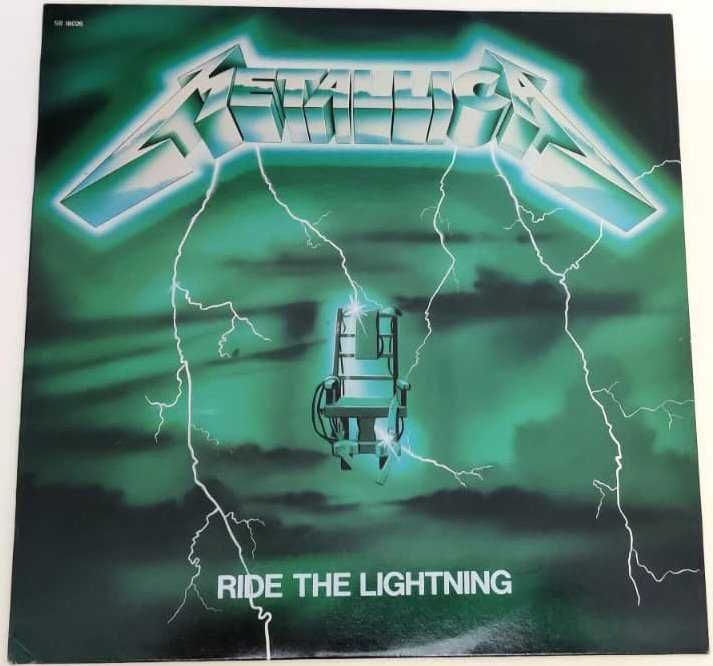 Vinil Metallica - Ride the Lightning SB18026 Bernett Capa verde 1984