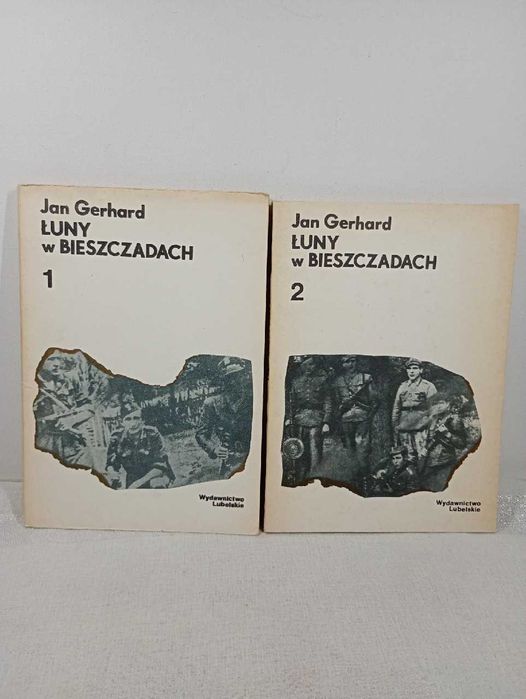 Łuny w Bieszczadach. Tom 1+2. Jan Gerhard