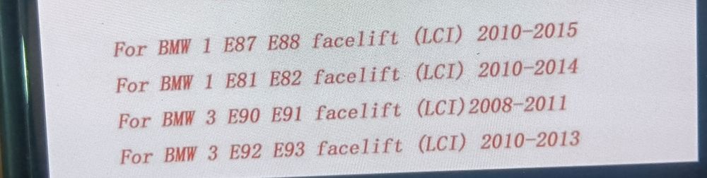 Tampas capas de espelho BMW e81 e87 e82 e88 e92 e93 e90 e91 LCI