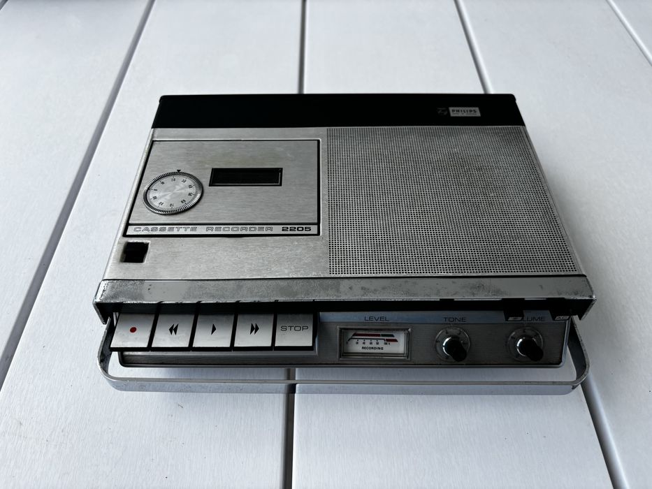 Radio gravador cassetes PHILIPS