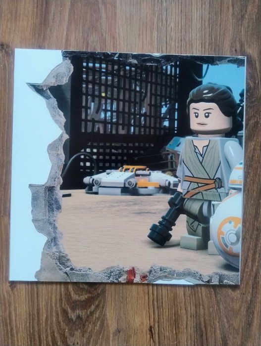 Ramka/Gablotka Star Wars na minifigurki LEGO