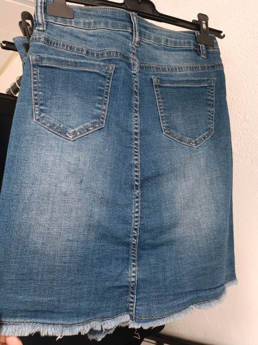 Vendo conjunto de 4 saias de ganga