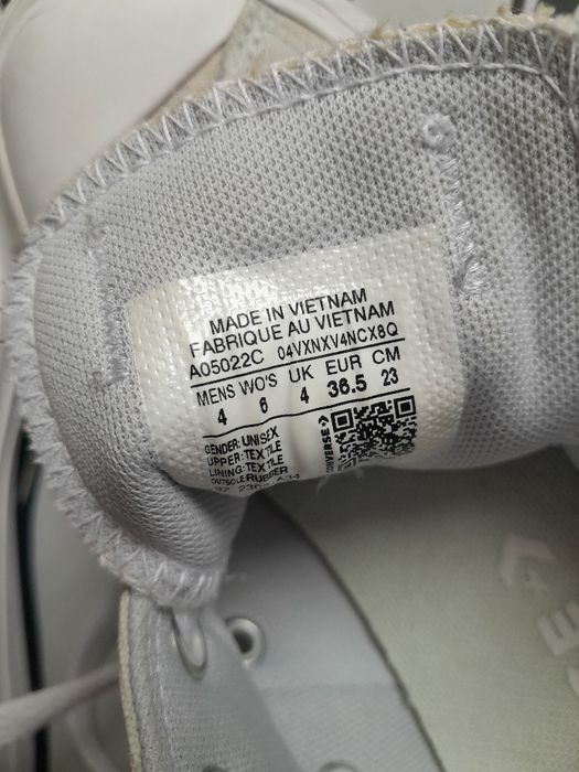 Niskie trampki turkusowe converse Conversy