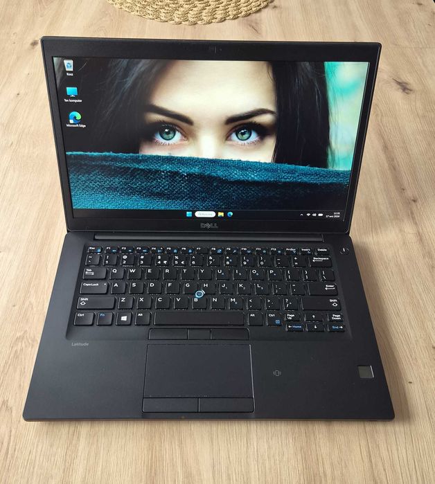 Supermocny laptop Dell Latitude 7480 Core i7 8GB DDR4 SSD M.2 Win11 LED
