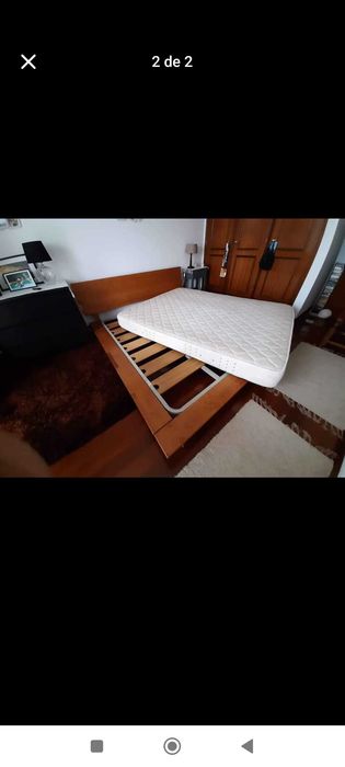 Cama King em ótimo estado