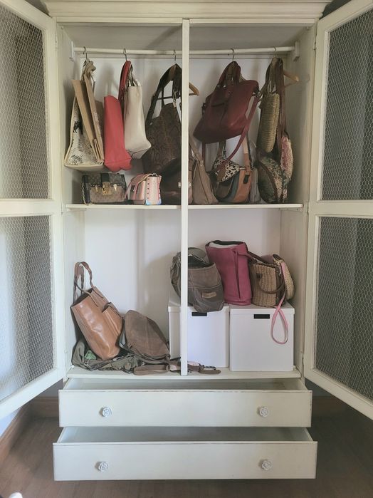 armario enorme, estante, roupeiro, arrumação, movel, rustico