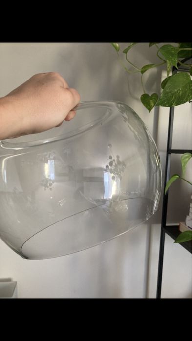 Dwa żyrandole lampy szkło kryształki glamour Ozcan