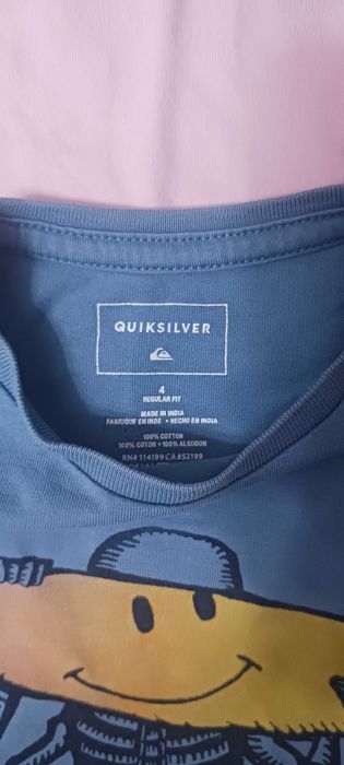 Conjunto de 5 t-shirts para criança - 4 anos