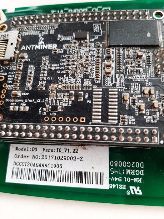 Плата для Asic майнера Antminer  "model L3+"