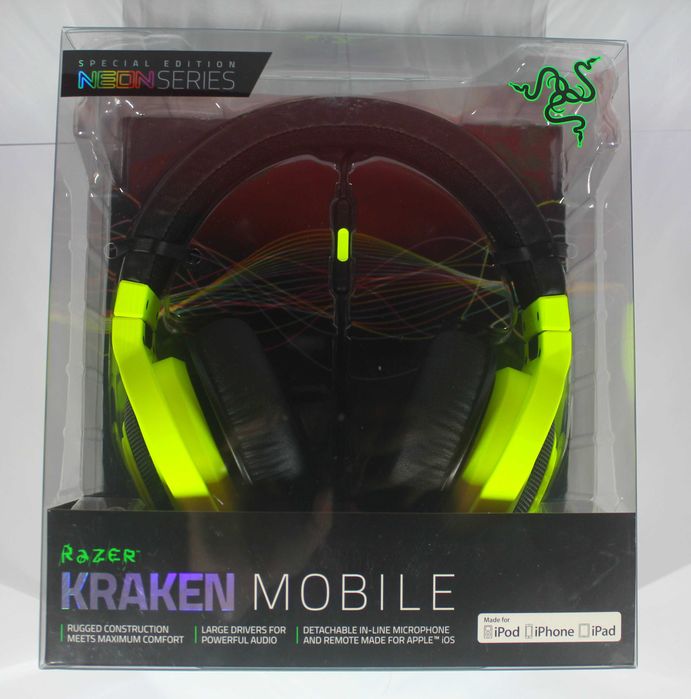Razer Kraken Limited Ed. Amarela Novos