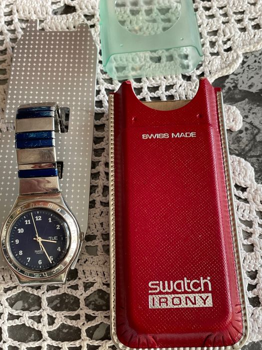 Fajny zegarek kolekcjonerski Swatch IRONY Swiss Made