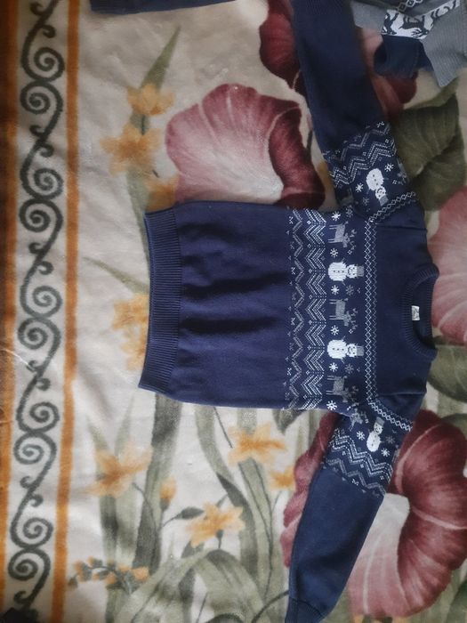 Свитер новогодний Cool club р 128-134 хлопок