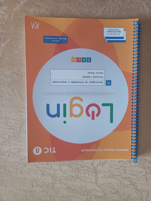 Login 8 - TIC 8º ano - Manual ( versão professor)