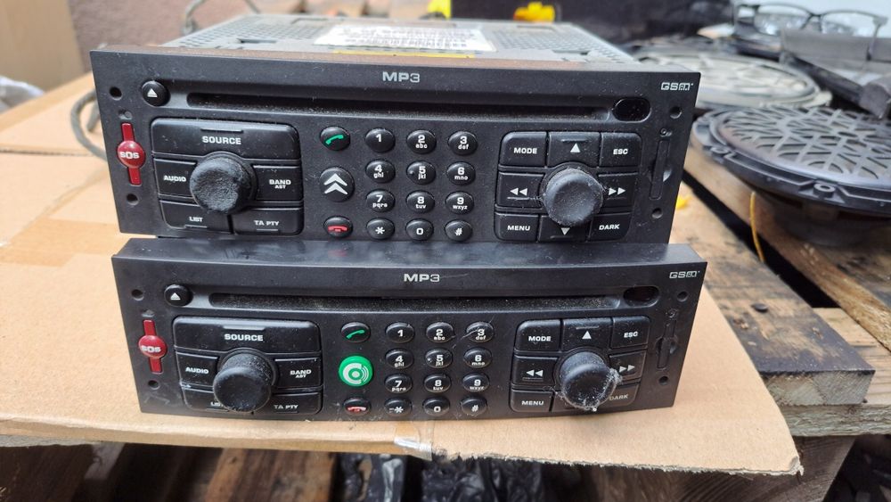Oryginalne radio navi Mp3 do Citroën C8 Peugeot 807 Lancia Phedra lift