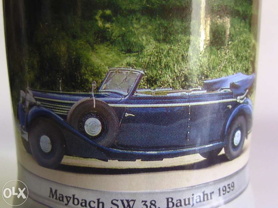 Garrafa com simbolo de carro