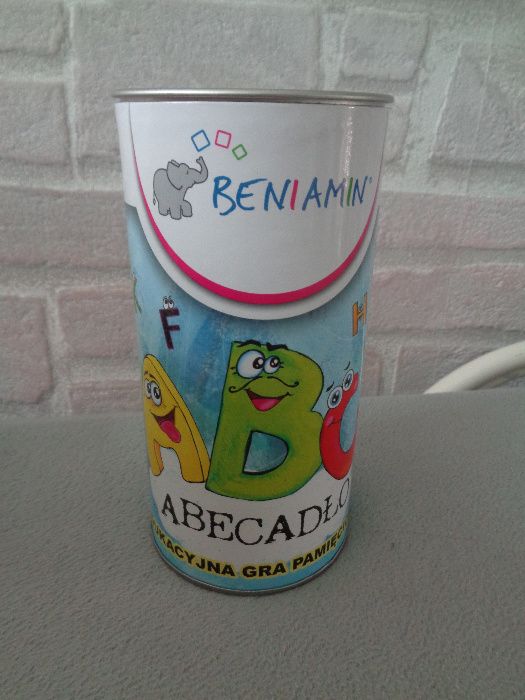 Abecadło gra edukacyjna Beniamin