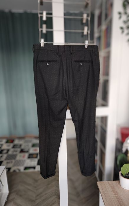 Spodnie garniturowe włoskie Nocturne 48 L