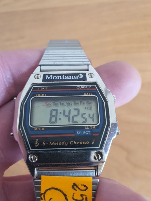 Zegarek Montana prl z melodyjkami.