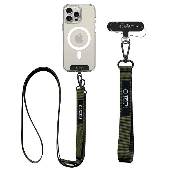 Tech-Protect C6S Rope Crossbody Cargo Khaki