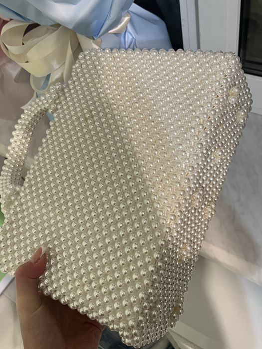 Сумка з перлин ручна робота