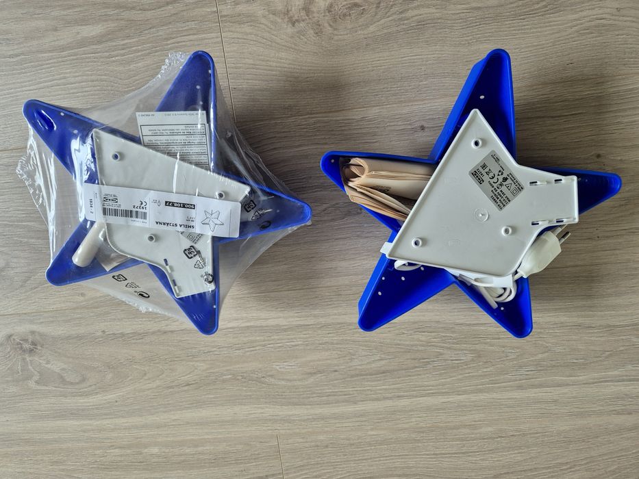 Lampka Ikea Smila Stjarna gwiazdką 2szt nowe