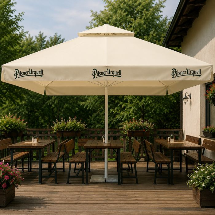 Parasol ogrodowy 5m