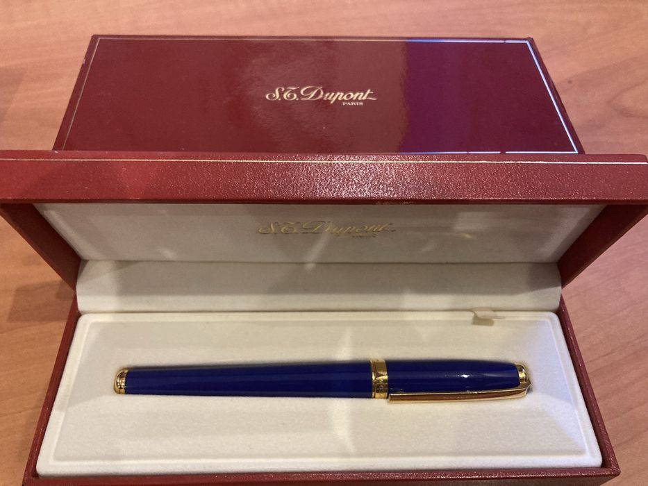 Caneta S.T. Dupont Fidelio – Laque Bleu Ocean