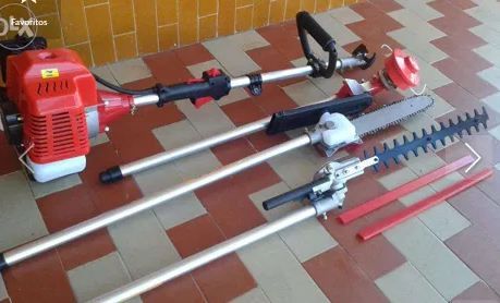 Roçadora corta ervas multifunções 52cc 4 em 1.Nova