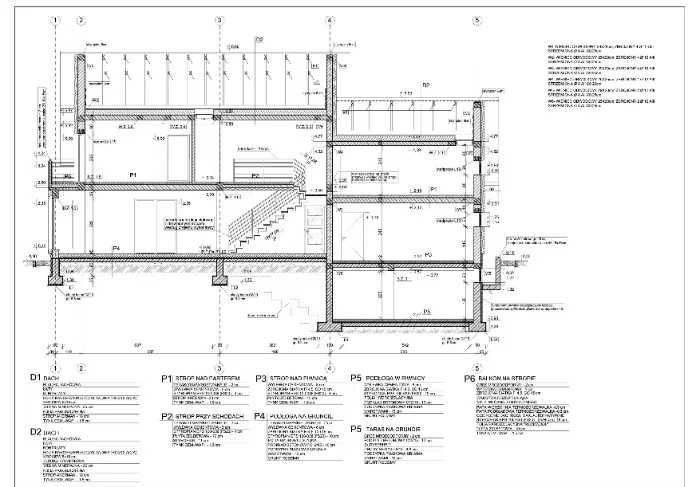 Projekty, rysunki techniczne, budownictwo, architektura, Autocad 2D