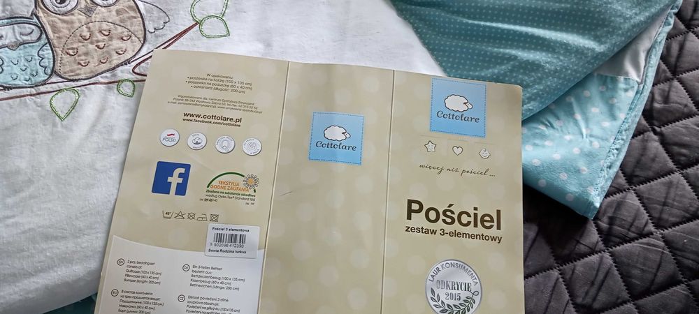 Pościel 3 el. Do łóżeczka