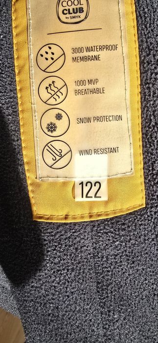 Kurtka zimowa rozmiar 122