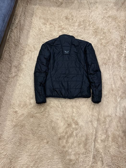 Чёрная куртка подклад пуховик salewa салева оригинал s