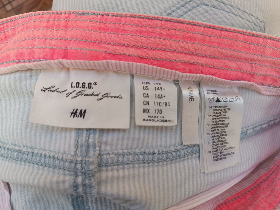 Джинсова міні спідниця H&M