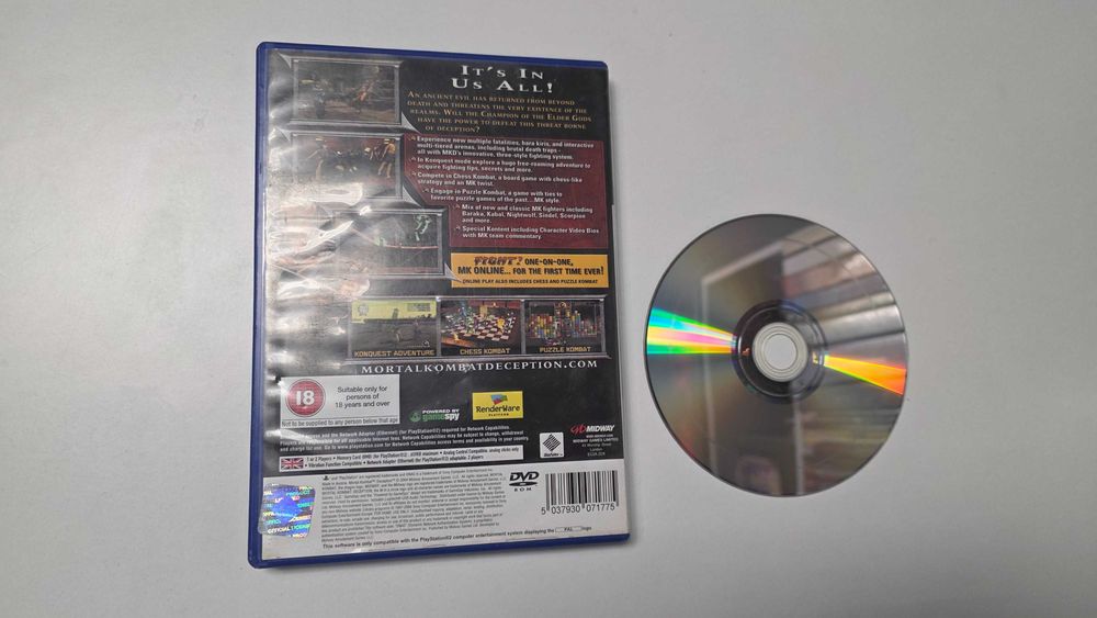 PS2 Mortal kombat deception