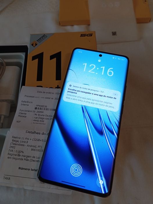 Realme 11 Pro+ 5G 12ram 512rom