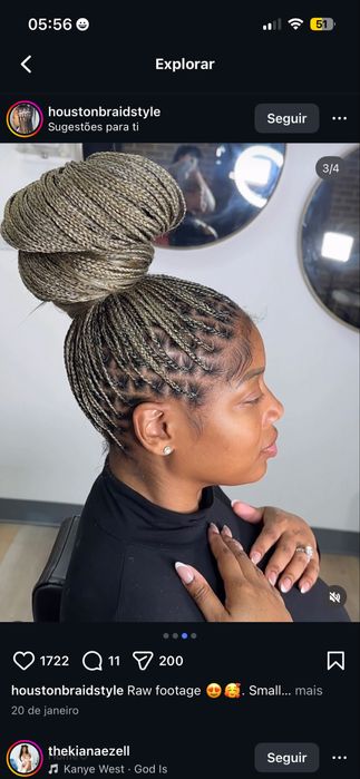 Tranças ao domicilio setubal