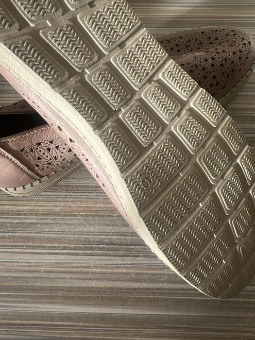 Женские балетки. Кожа