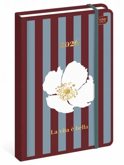 Kalendarz książkowy 2026 A5 Interdruk. Interdruk. Nowy Produkt