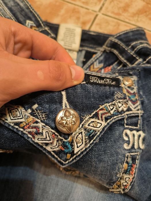 Miss Me Denim Flare Jeans Size 33 Y2K джинси жіночі орігінал розмір м-л буткати клеши