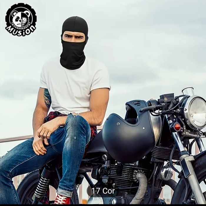 Gorro térmico para mota, bicicleta ou montanhismo