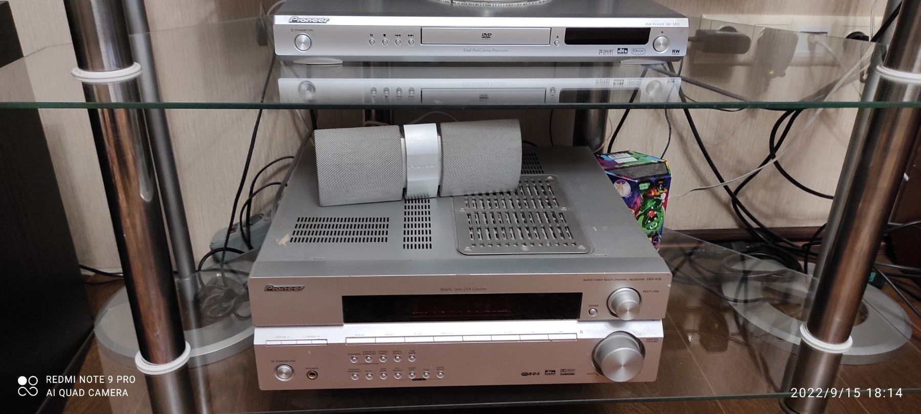 Ресивер Pioneer с колонками: 4 400 грн. - Усилители / ресиверы Днепр на Olx