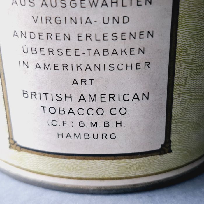 stara metalowa puszla pudełko po papierosach gold dollar