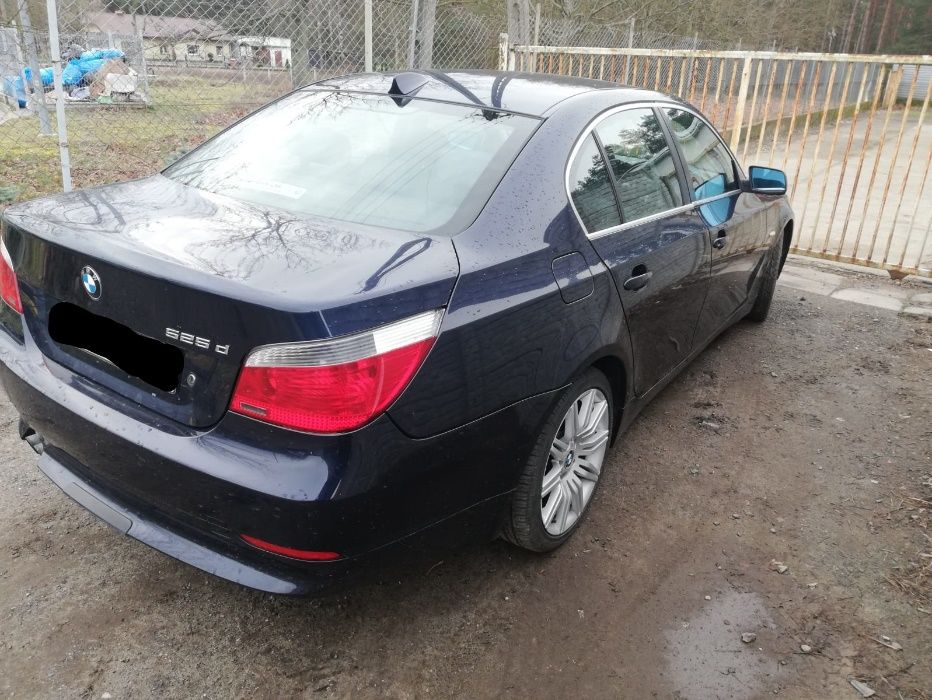 Błotnik maska zderzak BMW E60 orientblau metallic