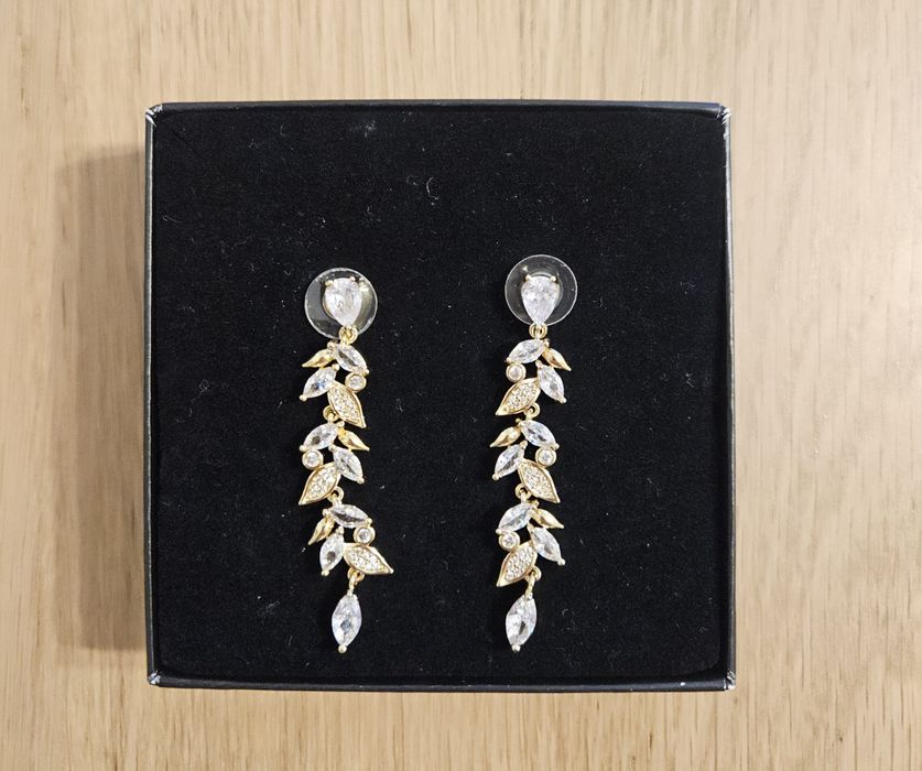 Kolczyki ślubne Floris Gold Kokonet