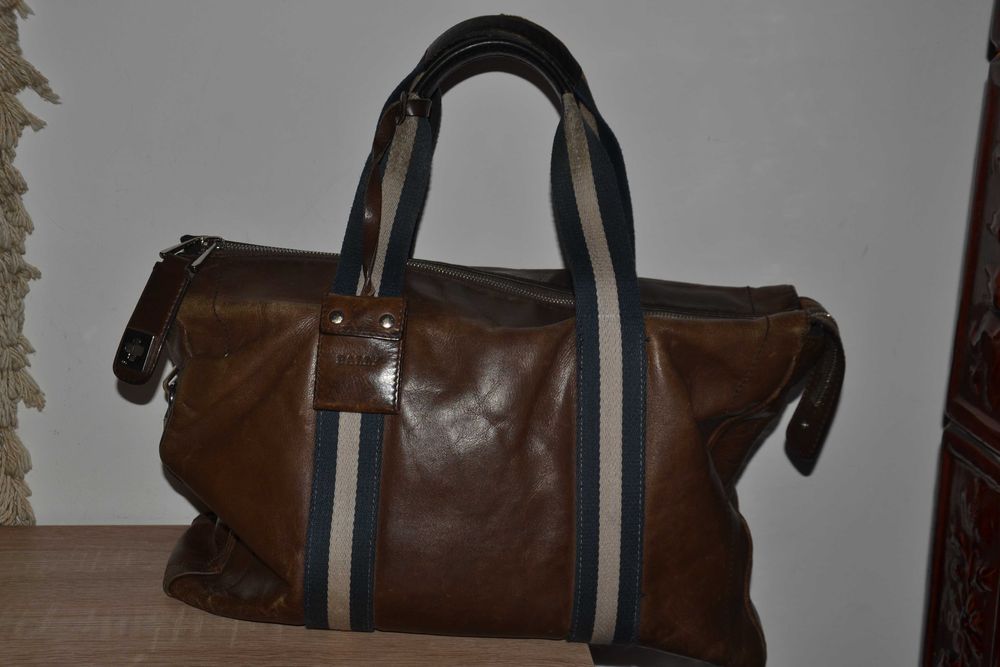 Чоловіча сумка Bally натуральна шкіра Швейцарія