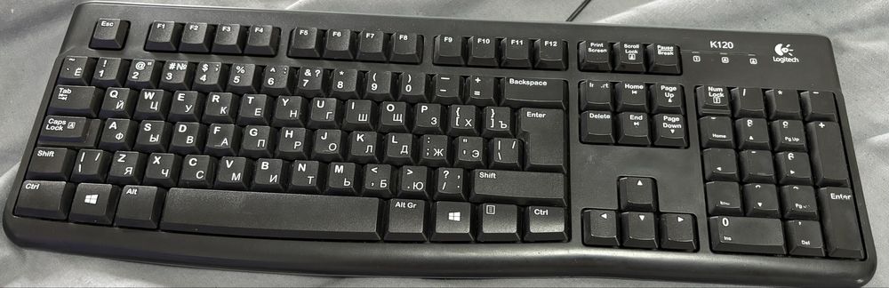 Клавиатура Logitech k 120