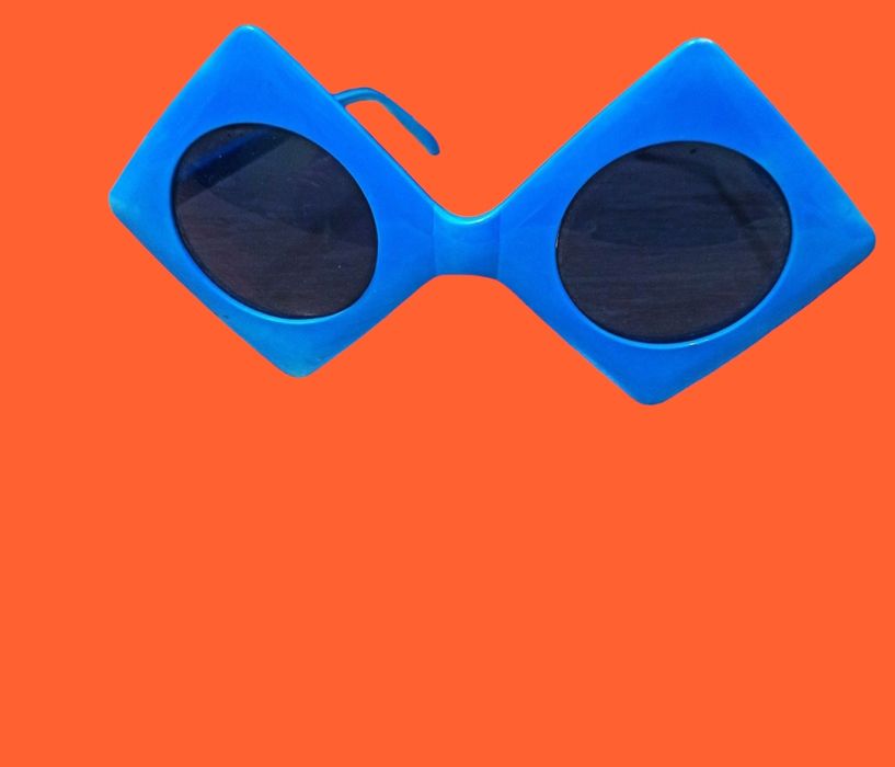 Очки стиль, линзы, диско, винтаж, ретро