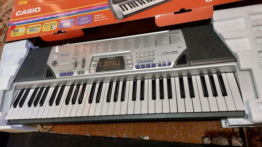 Keyboard CASIO CTK-496 Szperownia Andrychów
